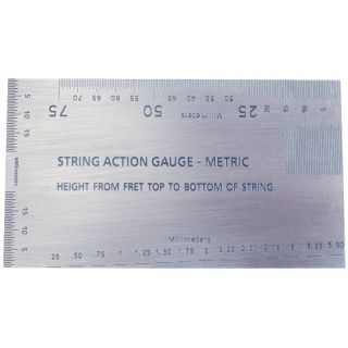 String Action Gauge - Metric